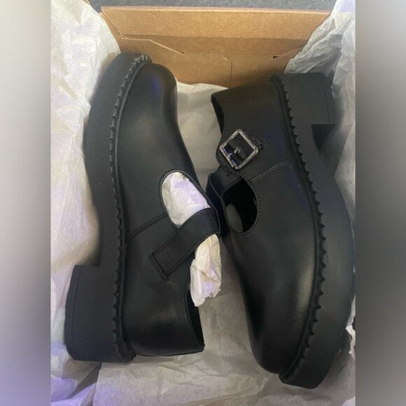 NIB Floyd Charlotte Mary Jane s in Black Size 9 - Picture 2 of 4